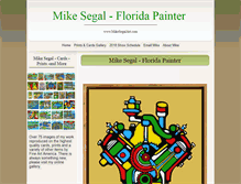 Tablet Screenshot of mikesegalart.com